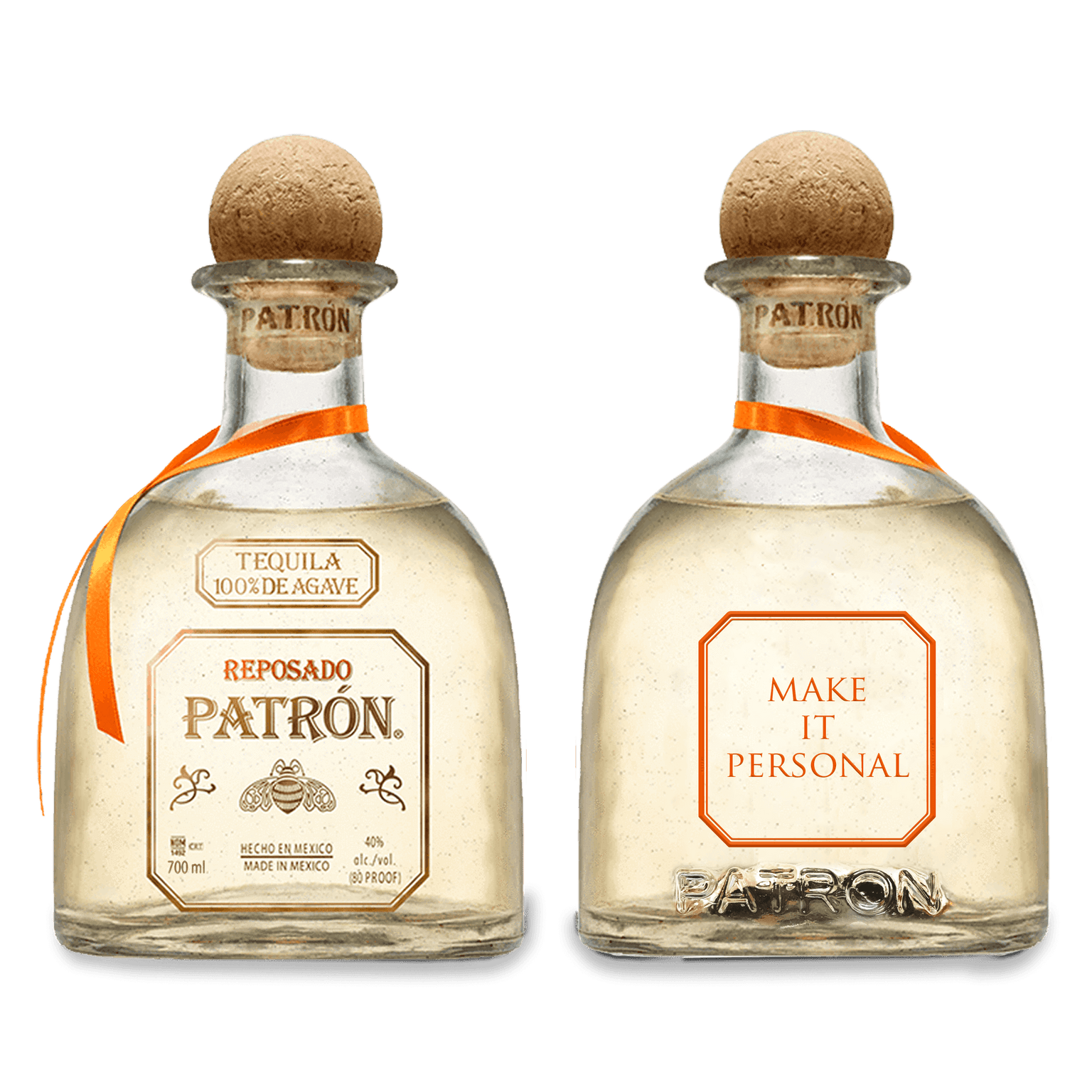 Personalised Patron bottle Special Edition Tequila bottle INKD